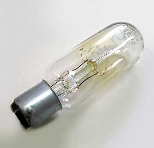 Лампа цилиндрическая для светового табло Ц 215-225В 25Вт B15d/18
