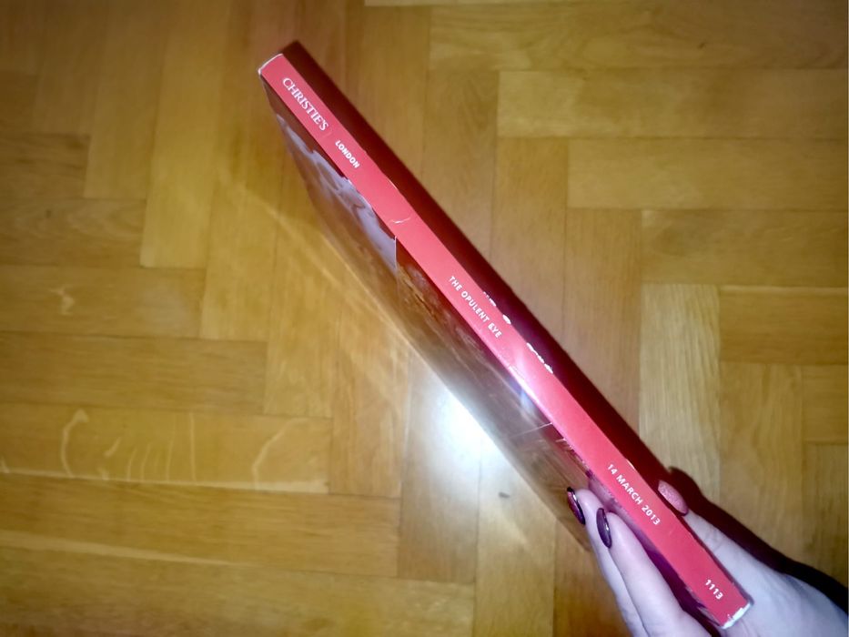 Каталог книга на търг Кристи  Лондон за разпродажба аукционен   !