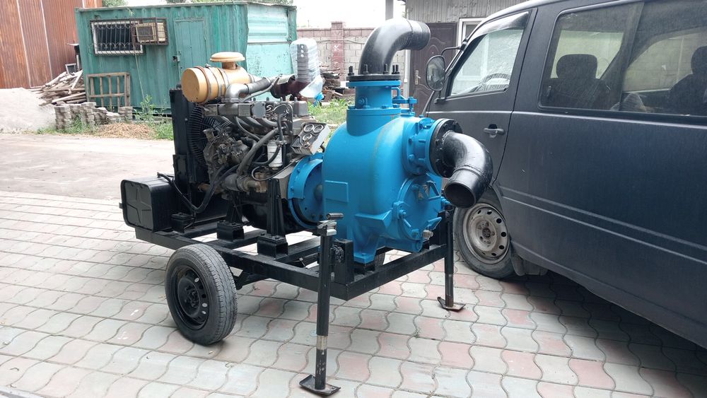 Промышленная мотопомпа