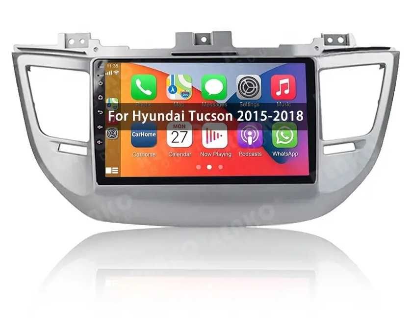 Мултимедия Двоен дин за Hyundai Tucson Навигация плеър Android Хюндай