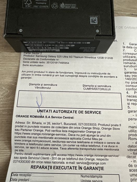 Samsung Galaxy S25 Ultra 512 gb Nou