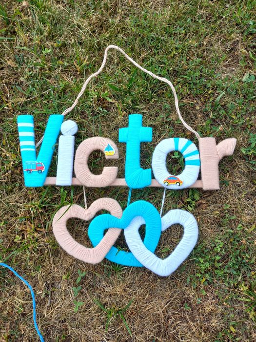 Nume decorative handmade