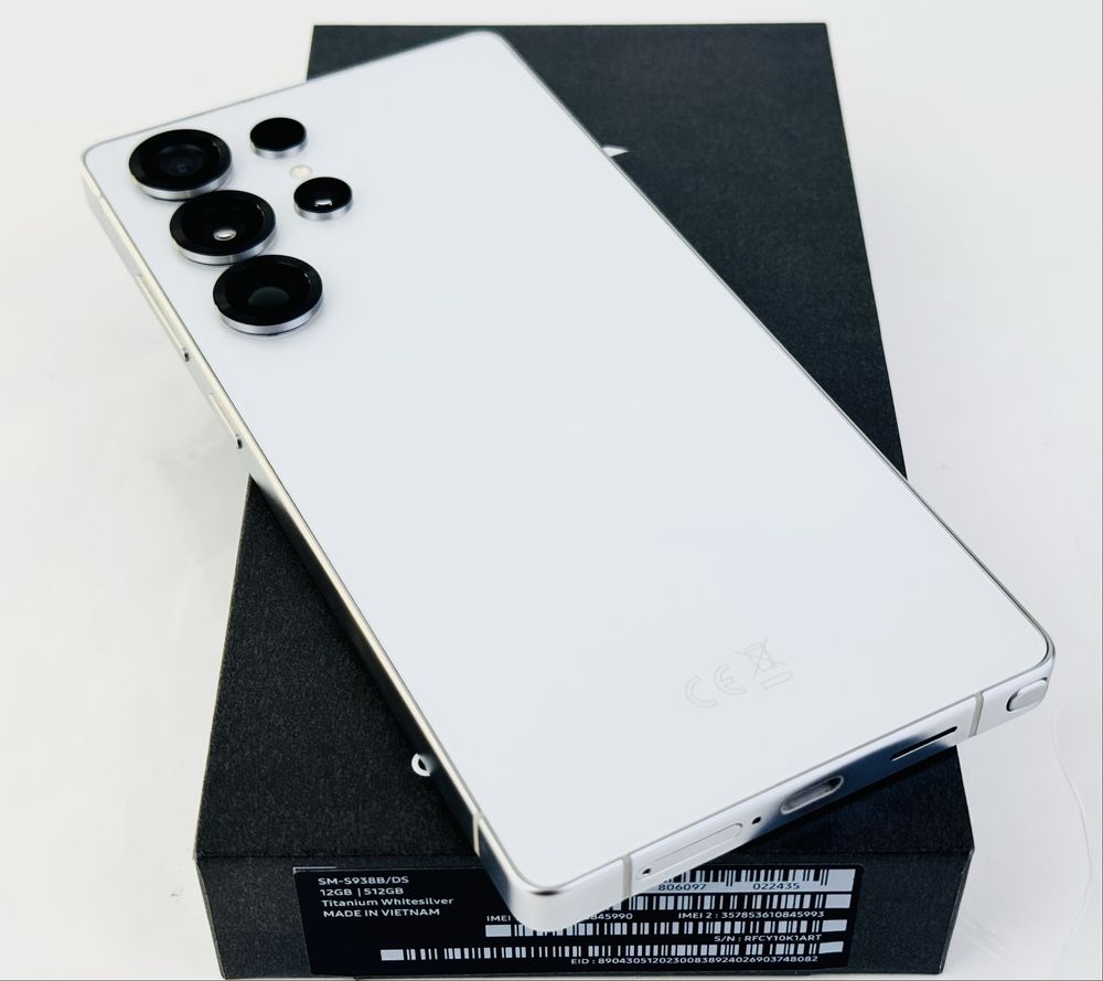 НОВ! Samsung Galaxy S25 Ultra 5G 512GB 12RAM Whitesilver Гаранция!