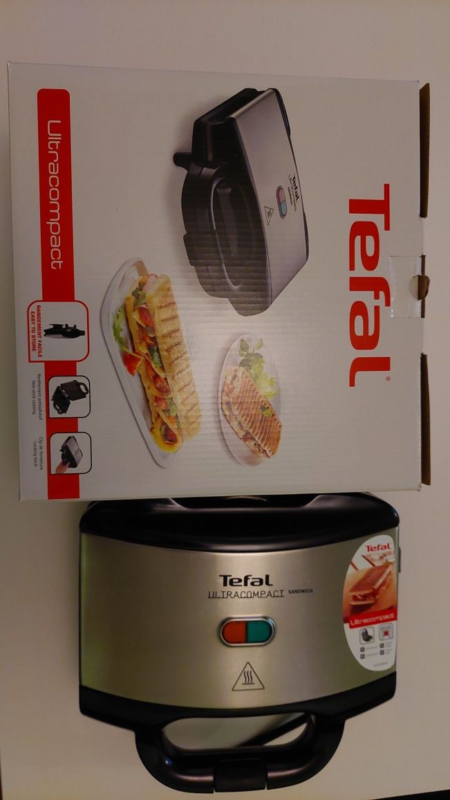 Tefal ultracompact sandwich maker уред за сандвичи грил