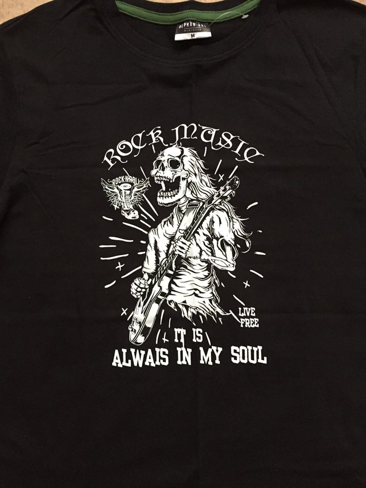 Tricou personalizat rock music