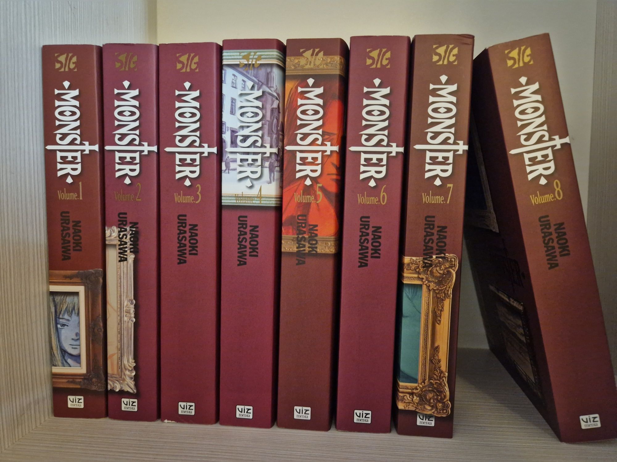 Manga monster volume 1-8