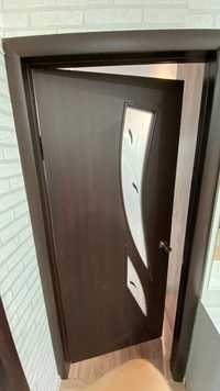 Двери 5 шт коричневого цвета