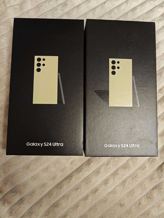 Samsung Galaxy S24 Ultra 256GB 12GB RAM 5G Dual Titan Gold Nou Sigilat