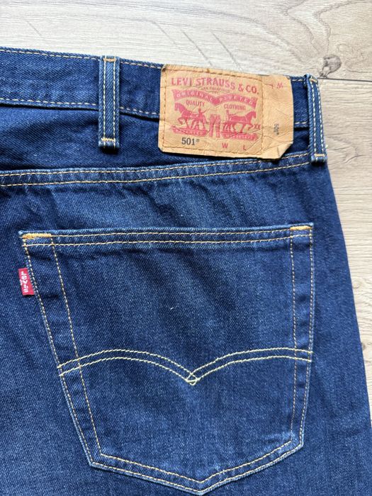 Blugi LEVIS 501 Albastru Barbati | Marime 48 x 32 (Talie 124 cm)