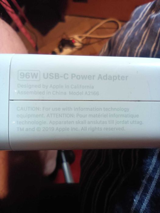 Adaptor de Alimentare USB-C Apple de 96W original