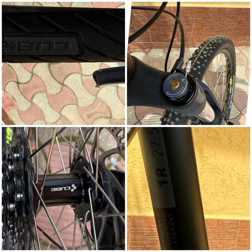 Bicicleta cube top