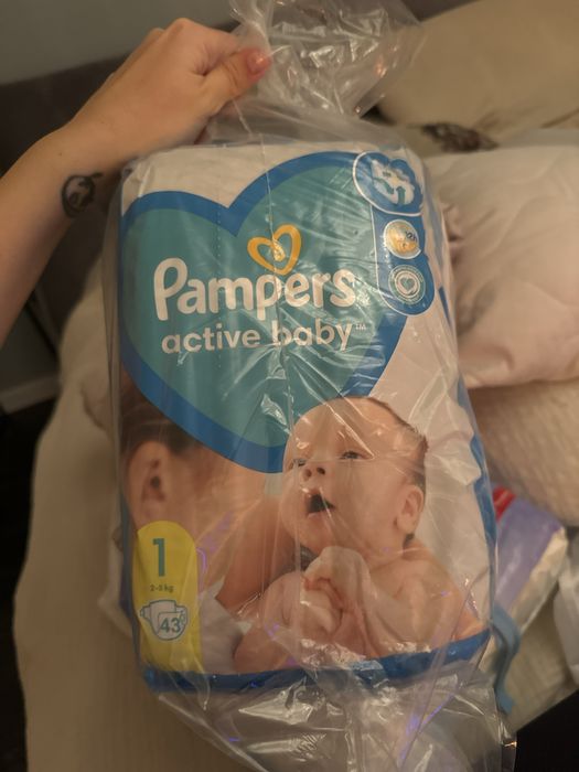 2x cutii Pampers Active Baby marimea 1