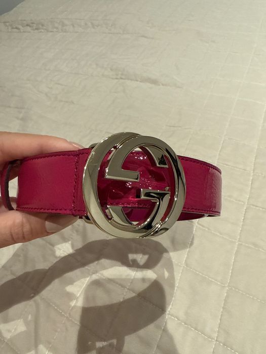 Дамски колан циклама Gucci