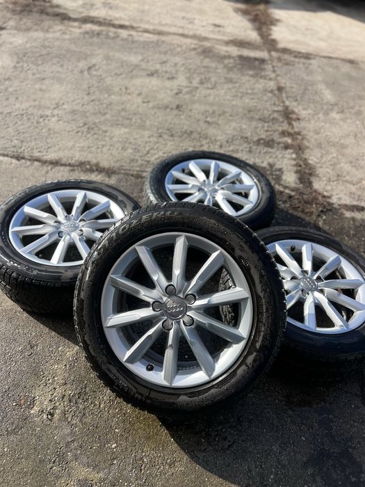 Джанти  AUDI Q3 със зимни гуми 225/55/17 Pirelli
