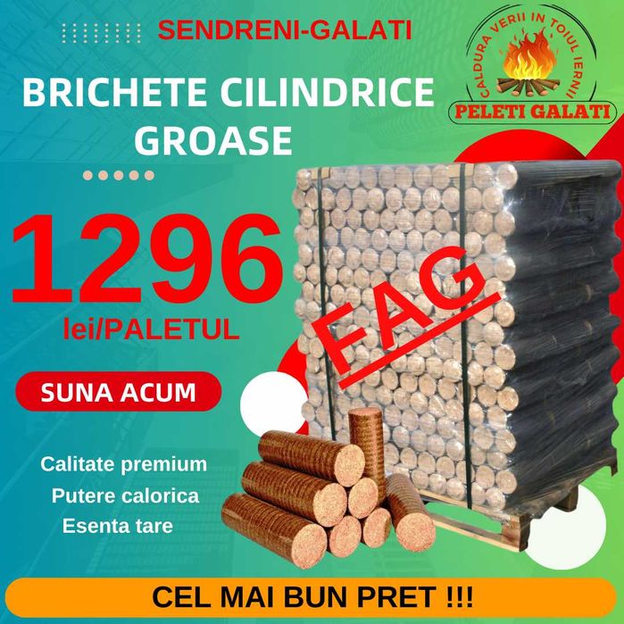 Brichete rumegus NESTRO FAG **Sendreni**Galati