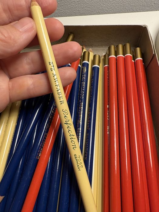 creioane vechi faber radiera hardmuth copying