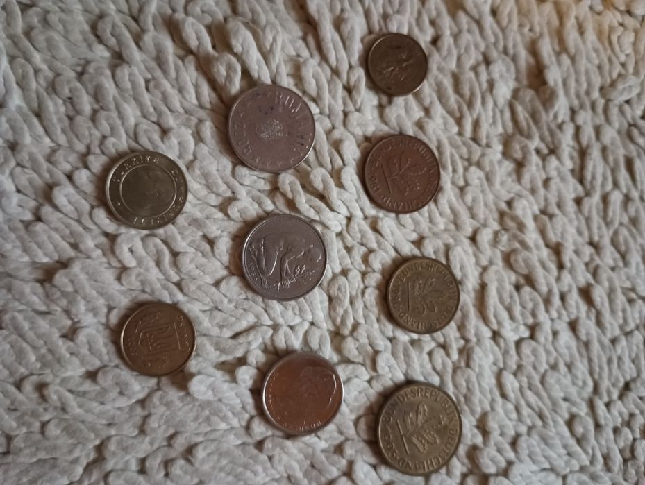 Стари монети,продават се зардно