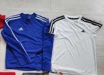 2 Tricouri Adidas baieti 134, 140 (stare buna)