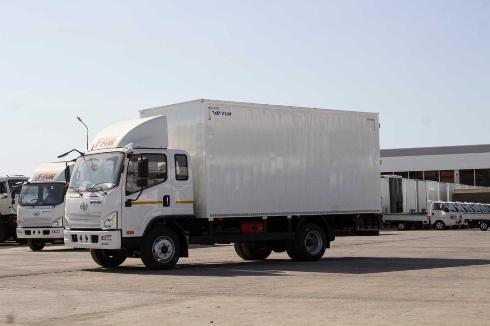 2025 версия автофургон FAW 24.6 куб варианти доп опциялари бор