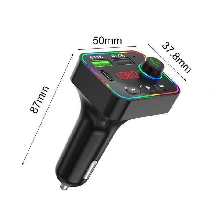 Bluetooth трансмитер за Камиони Бусове Леки Коли USB 12V-24V