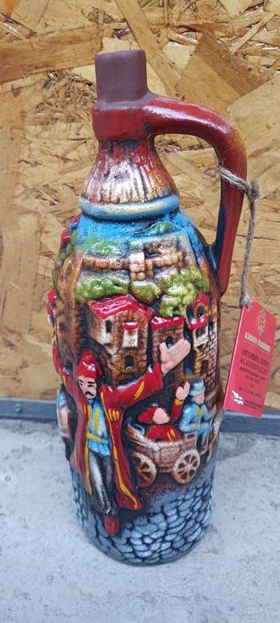 Сувенирная бутылка для вина и декора