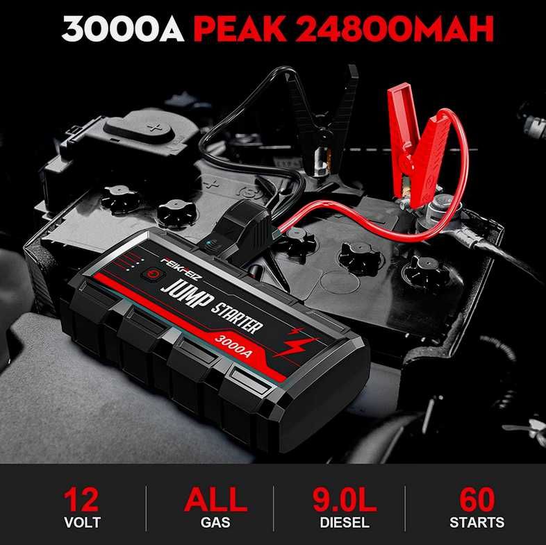 Robot pornire auto jump starter 3000A FEIKFEIZ Germania