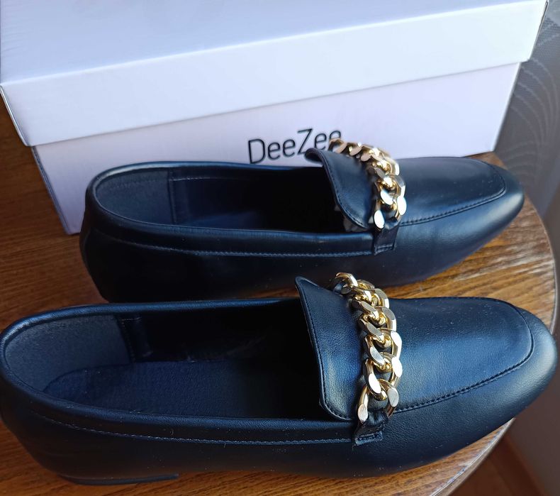 Мокасини дамски DeeZee ЧЕРЕН