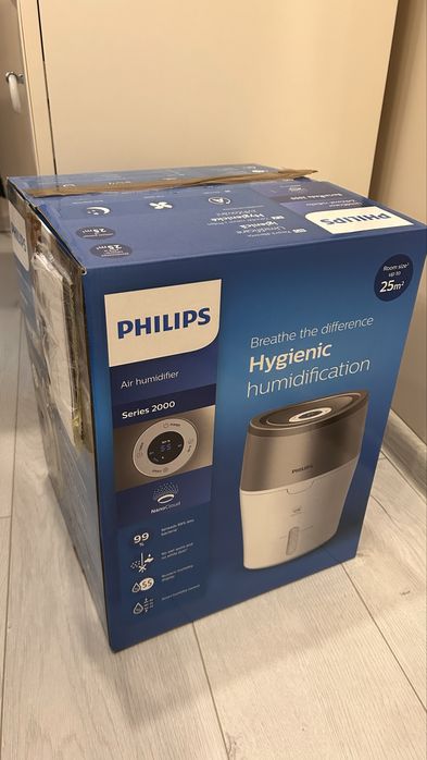 Овлажнител за въздух със студена вода на Philips