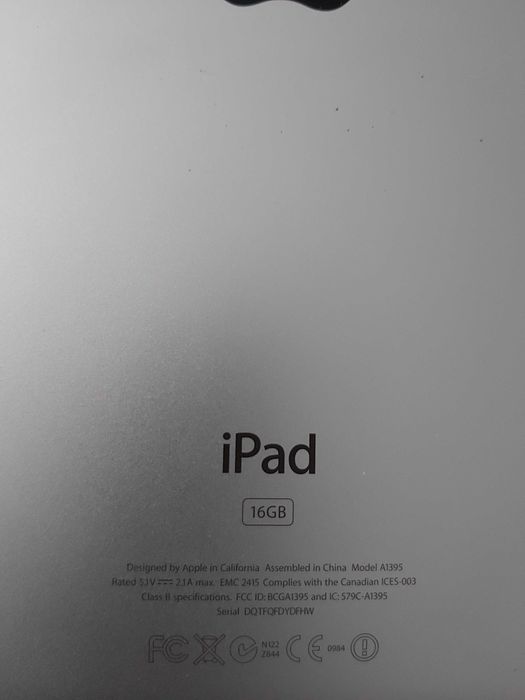 Ipad 2 Apple A1395(16GB )