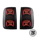 Stopuri Full LED compatibile cu VW Amarok Smoke Design