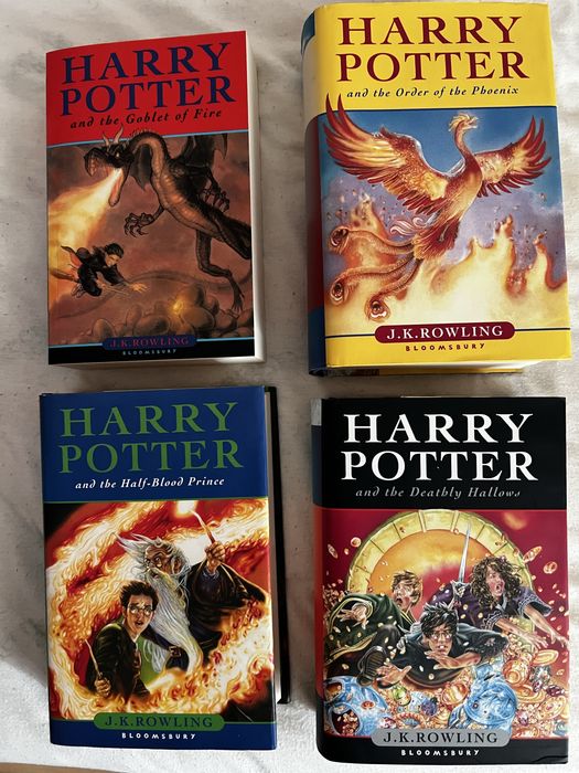 Harry Potter Хари Потър колекция от всички книги от Англия