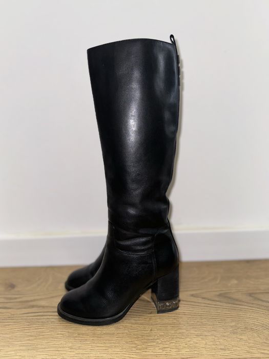 Cizme din piele naturală