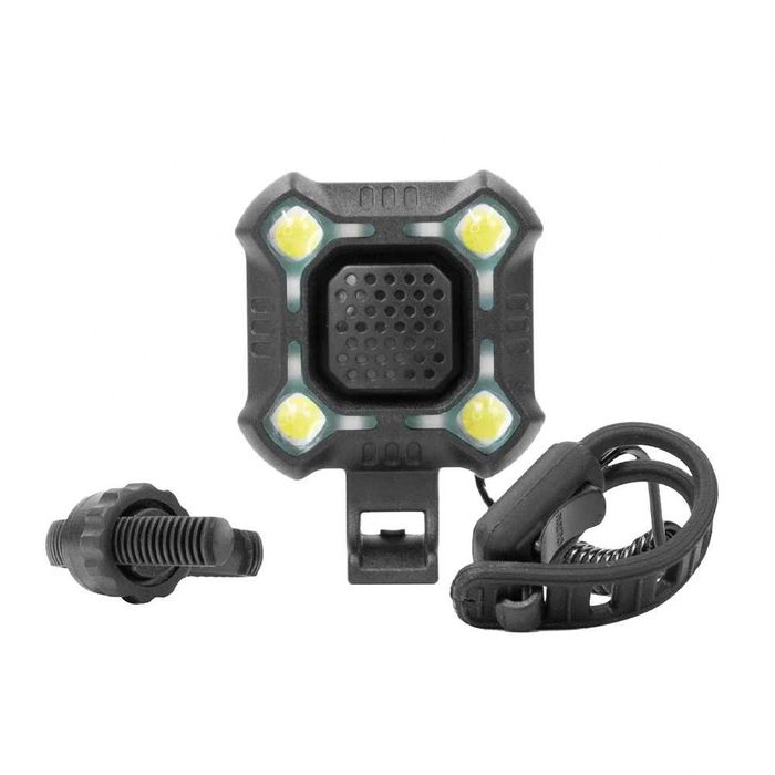 Far + sonerie electronica bicicleta trotineta electrica incarcare USB