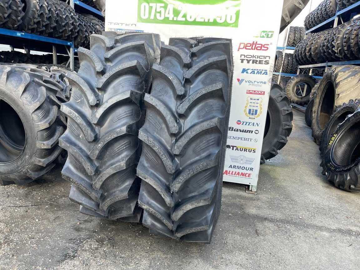 Cauciucuri noi 520/70R38 radiale marca ozka pentru tractor spate