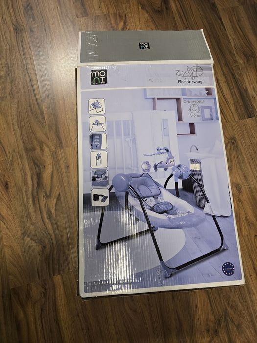Електрическа бебешка люлка Moni