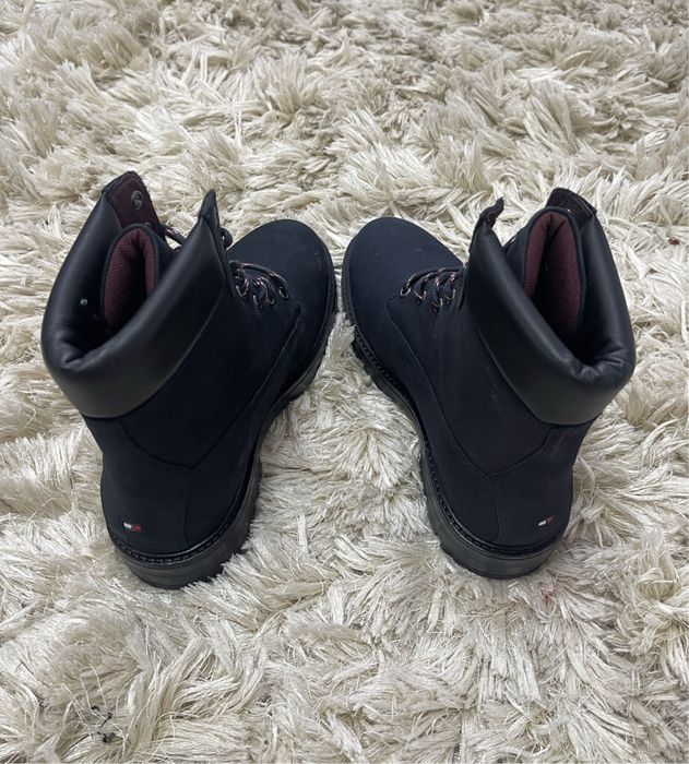 Ghete Piele Tommy Hilfiger Originale Unisex la pret Redus