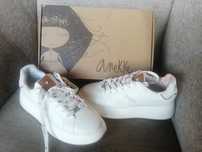 Pantofi sport casual cu platforma ANEKKE nr. 40 alb
