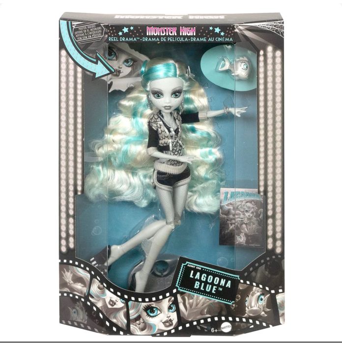 Lagoona Blue — Monster High Real Drama, лагуна монстр зай кукла