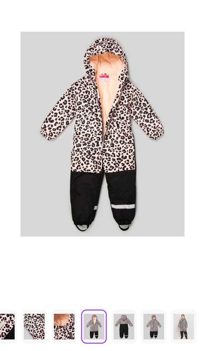 Зимний комбинезон для девочки