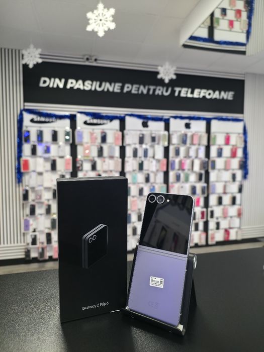 Samsung Z Flip6 / Shadow Silver / Nou / DeluxGSM