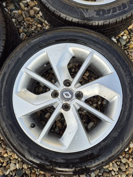 Vând jante aliaj 4×100 originale Renault Clio R 16