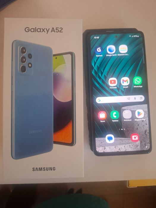 Samsung A52 albastru