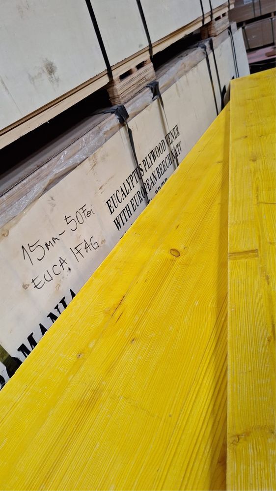 Panouri cofraje tip doka , placa galbena , lana IASI