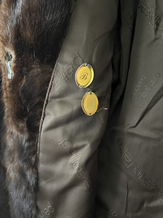 haina din blana naturala de nutrie