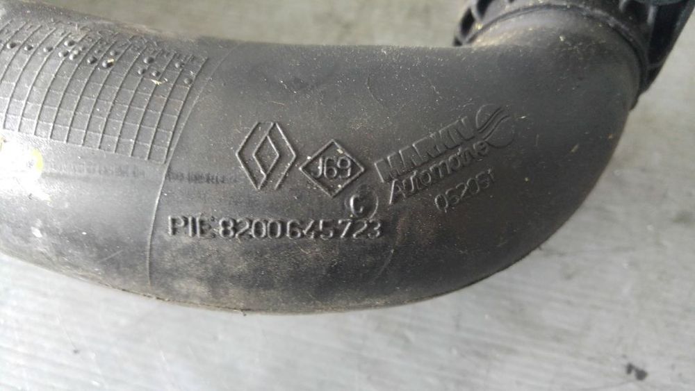 tub intercooler 1.5 dci k9k renault clio 4 kangoo megane 3 laguna 3 dacia duster  8200645723