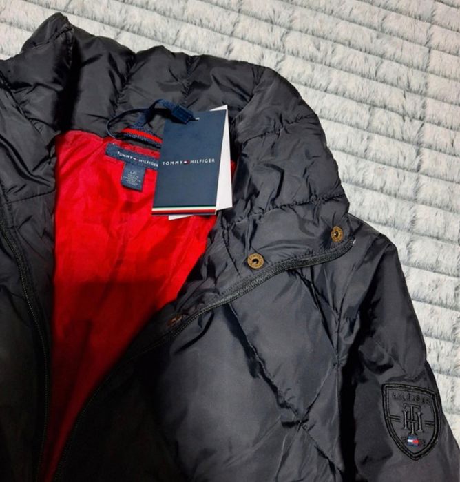 Tommy Hilfiger Geaca cu puf de gasca  L dama