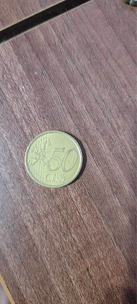Moneda 50 cenți (2002)