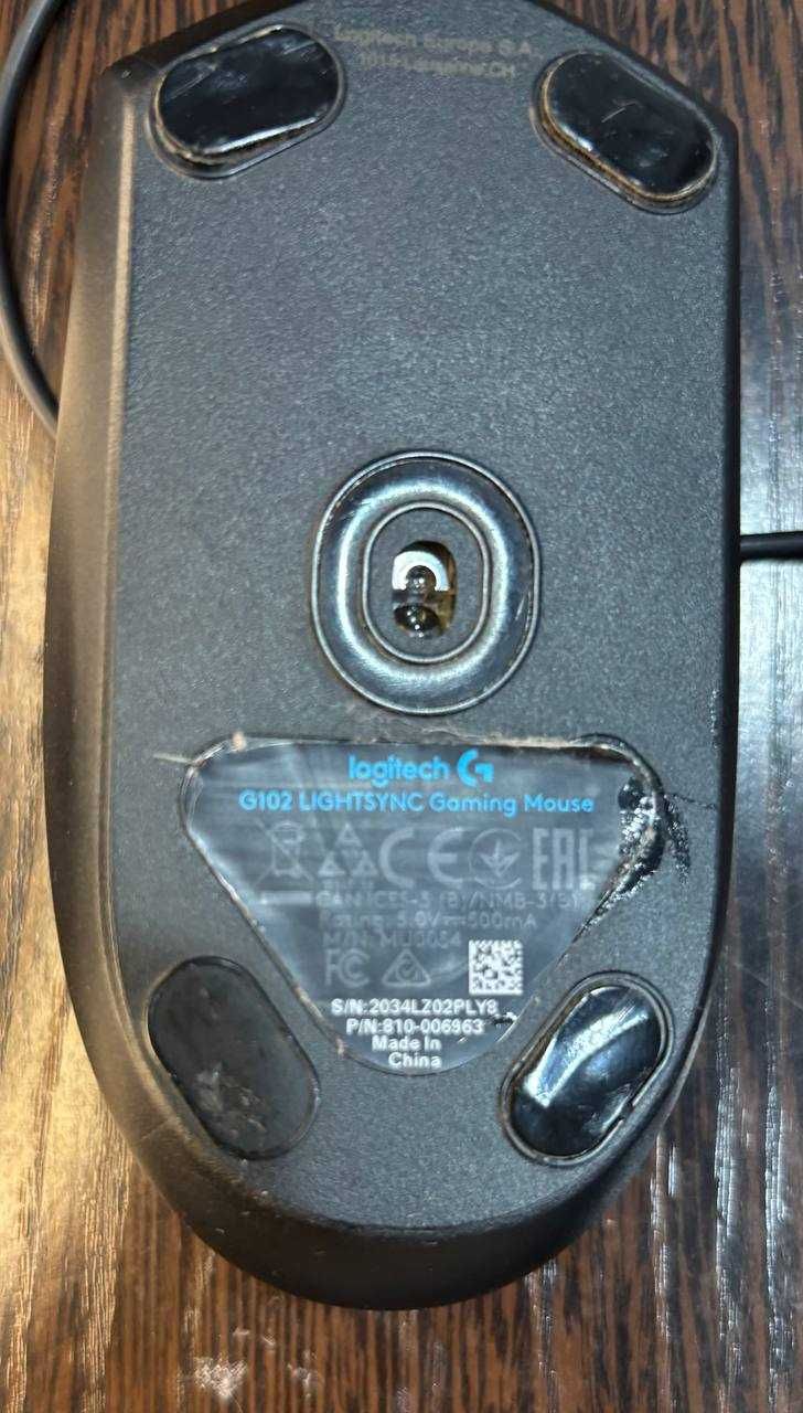 Мышь Logitech G102 Lightspeed