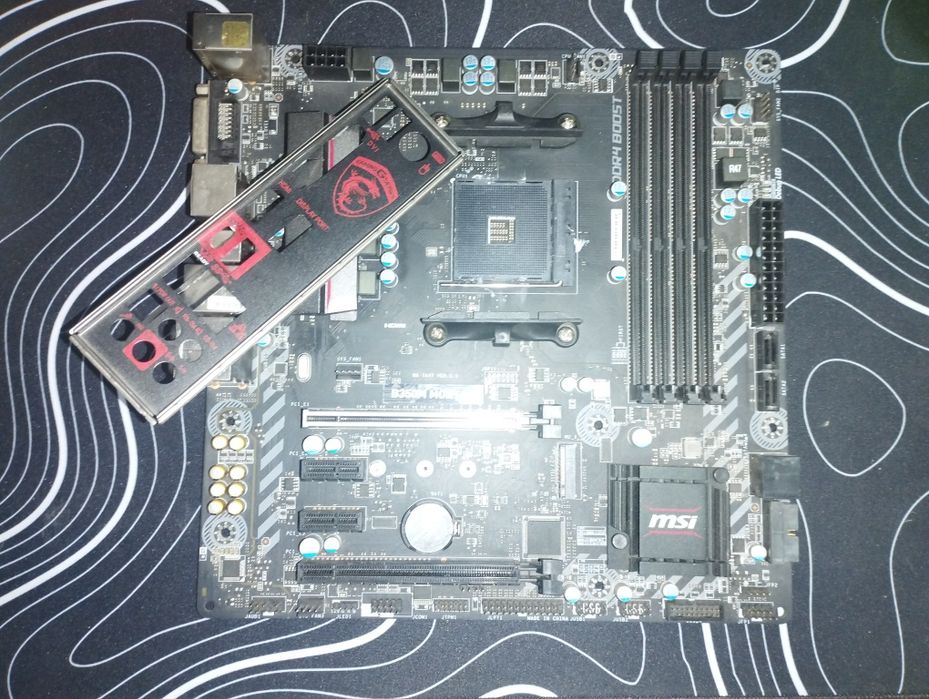 Материнская плата MSI b350m mortar (am4)