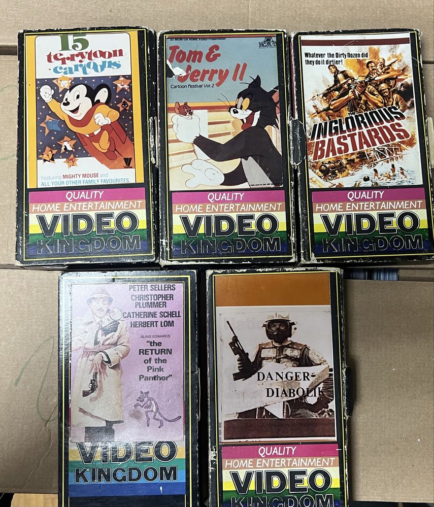 Видеокасети vhs